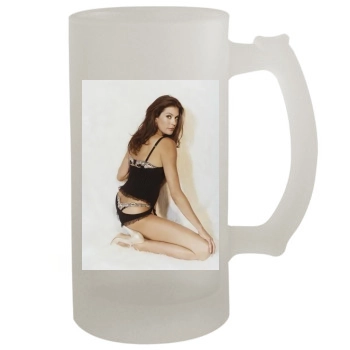 Teri Hatcher 16oz Frosted Beer Stein