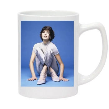 Teri Hatcher 14oz White Statesman Mug