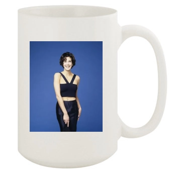 Teri Hatcher 15oz White Mug