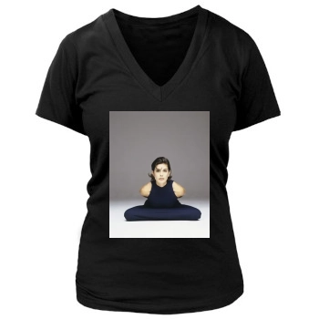 Teri Hatcher Women's Deep V-Neck TShirt