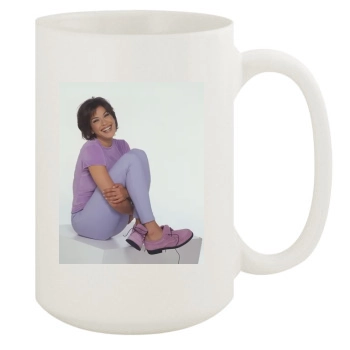 Teri Hatcher 15oz White Mug