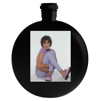 Teri Hatcher Round Flask