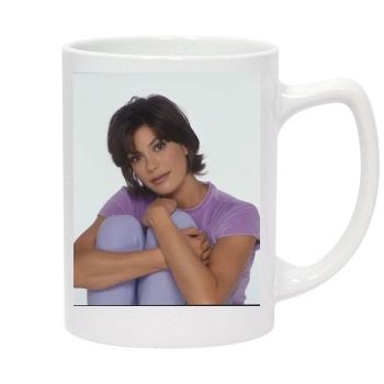 Teri Hatcher 14oz White Statesman Mug