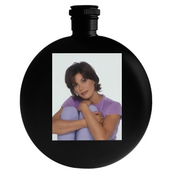 Teri Hatcher Round Flask