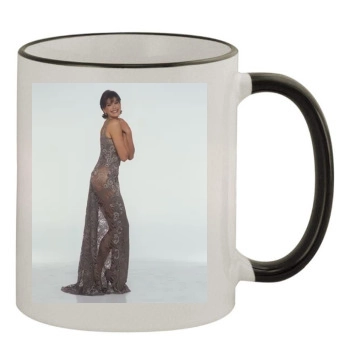 Teri Hatcher 11oz Colored Rim & Handle Mug