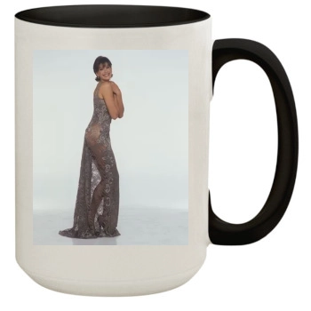 Teri Hatcher 15oz Colored Inner & Handle Mug