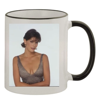 Teri Hatcher 11oz Colored Rim & Handle Mug