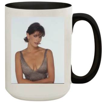 Teri Hatcher 15oz Colored Inner & Handle Mug