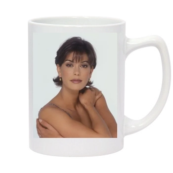 Teri Hatcher 14oz White Statesman Mug