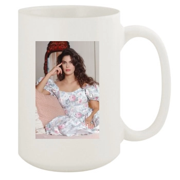 Teri Hatcher 15oz White Mug