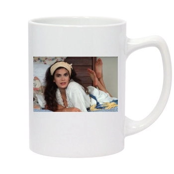 Teri Hatcher 14oz White Statesman Mug