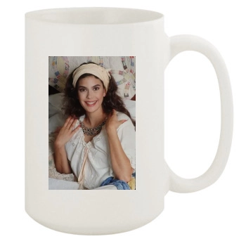 Teri Hatcher 15oz White Mug