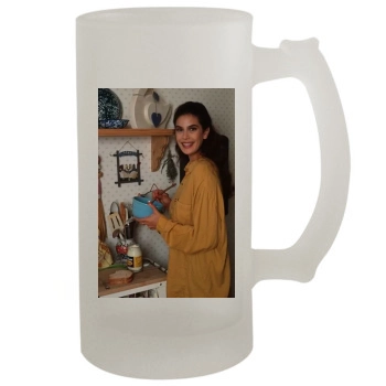 Teri Hatcher 16oz Frosted Beer Stein