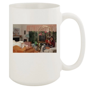 Teri Hatcher 15oz White Mug