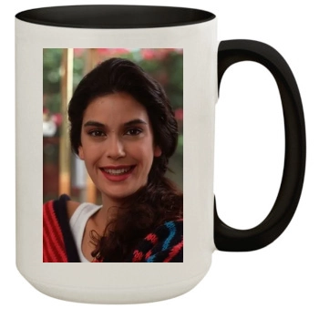 Teri Hatcher 15oz Colored Inner & Handle Mug