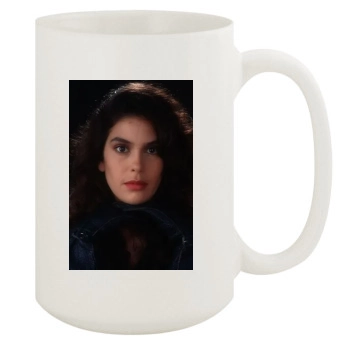 Teri Hatcher 15oz White Mug