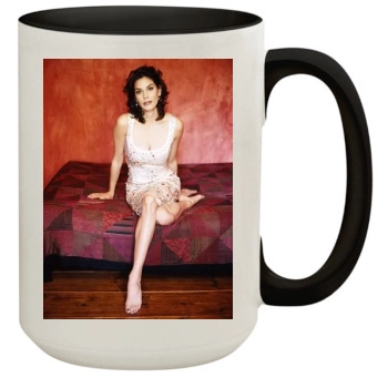 Teri Hatcher 15oz Colored Inner & Handle Mug