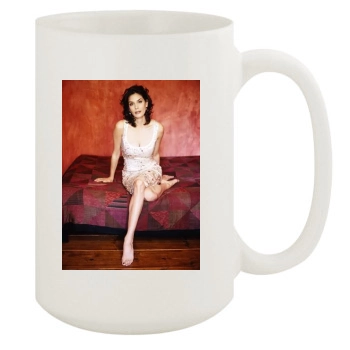 Teri Hatcher 15oz White Mug