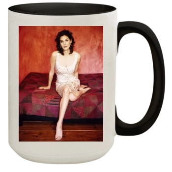 Teri Hatcher 15oz Colored Inner & Handle Mug