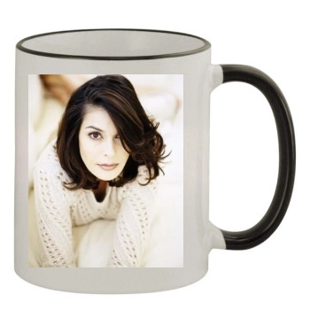 Teri Hatcher 11oz Colored Rim & Handle Mug