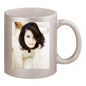 Teri Hatcher 11oz Metallic Silver Mug