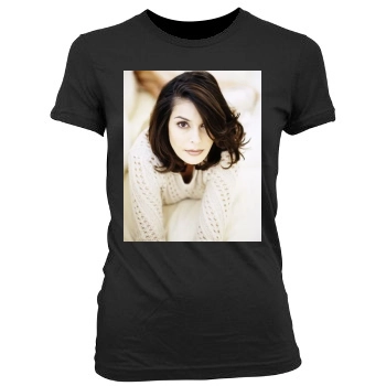 Teri Hatcher Women's Junior Cut Crewneck T-Shirt