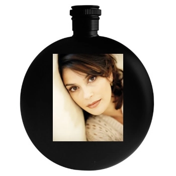 Teri Hatcher Round Flask