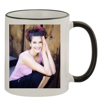 Teri Hatcher 11oz Colored Rim & Handle Mug