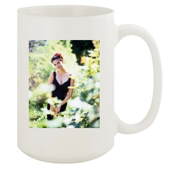 Teri Hatcher 15oz White Mug