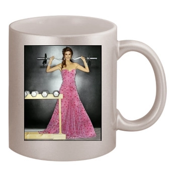 Teri Hatcher 11oz Metallic Silver Mug