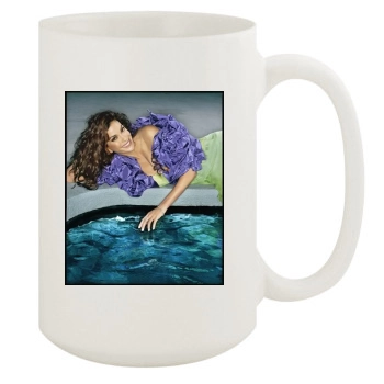 Teri Hatcher 15oz White Mug