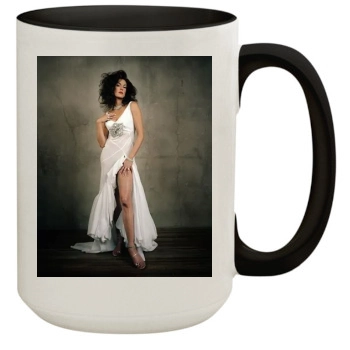 Teri Hatcher 15oz Colored Inner & Handle Mug