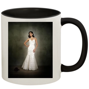 Teri Hatcher 11oz Colored Inner & Handle Mug