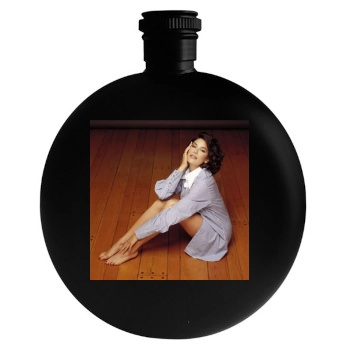 Teri Hatcher Round Flask