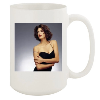 Teri Hatcher 15oz White Mug