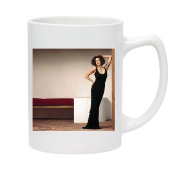 Teri Hatcher 14oz White Statesman Mug