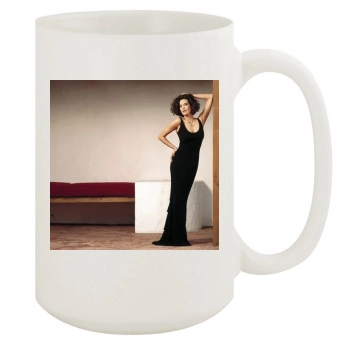 Teri Hatcher 15oz White Mug