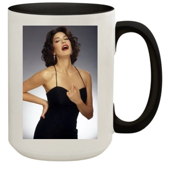 Teri Hatcher 15oz Colored Inner & Handle Mug