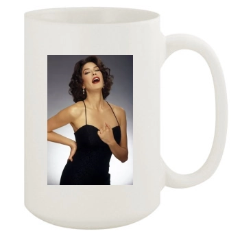 Teri Hatcher 15oz White Mug