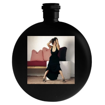 Teri Hatcher Round Flask