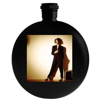 Teri Hatcher Round Flask