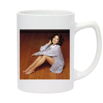 Teri Hatcher 14oz White Statesman Mug