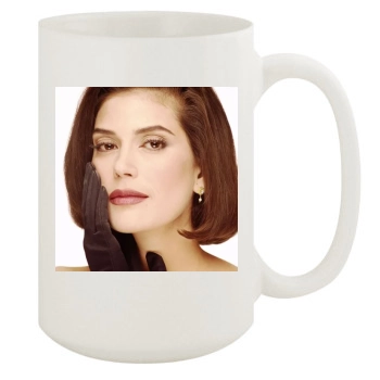 Teri Hatcher 15oz White Mug