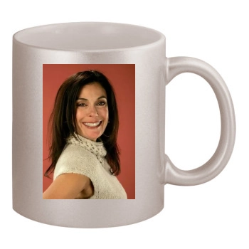 Teri Hatcher 11oz Metallic Silver Mug