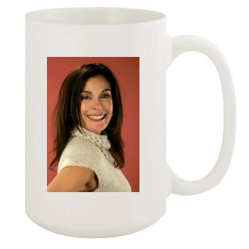 Teri Hatcher 15oz White Mug