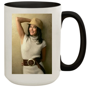 Teri Hatcher 15oz Colored Inner & Handle Mug