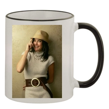 Teri Hatcher 11oz Colored Rim & Handle Mug