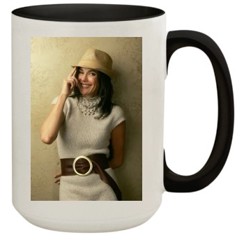 Teri Hatcher 15oz Colored Inner & Handle Mug