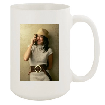 Teri Hatcher 15oz White Mug