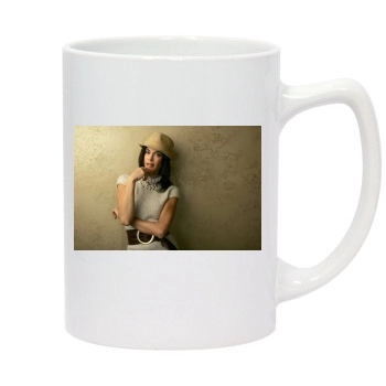 Teri Hatcher 14oz White Statesman Mug